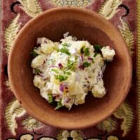 Maroc style potato salad