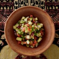 Classic Moroccan chopped salad